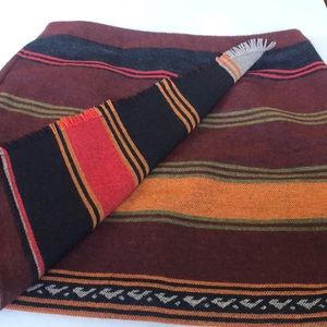 LOFT tribal wool skirt
